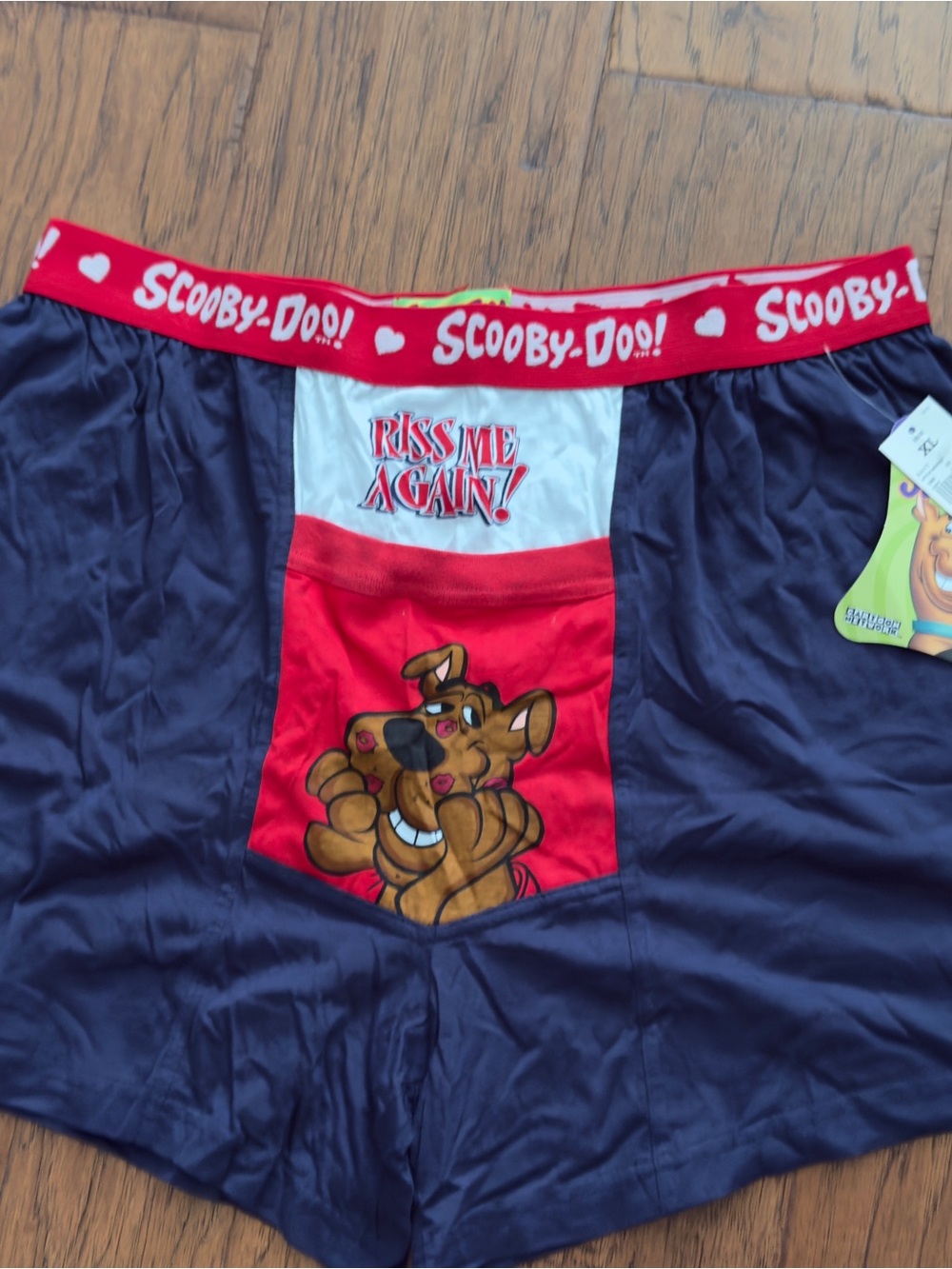 Cartoon Network Scooby-Doo Men’s Boxers - Navy & Red